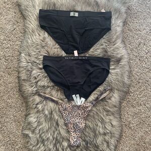 Shine Rhinestone Victoria’s Secret New With Tags Panty Bundle!